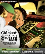 electro chicken swing flyer